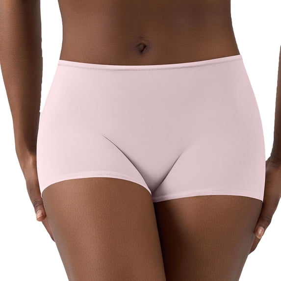 Jamicy Boy Shorts Underwear for Women Stretchy Boxer Briefs Tagless Full Coverage Seamless Underwear Boyshort for Women