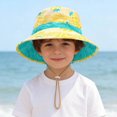 thumbnail image 1 of Jamicy Boys Girls Sun Hat with UPF 50+ Outdoor Adjustable Infant Toddler Beach Hat with Wide Brim Bucket Hats for Kids, 1 of 9