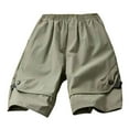 thumbnail image 1 of Jamicy Casual Childrens Shorts for 3-12 Years Kids Boys Cargo Shorts Outdoor Quick Dry Hiking Shorts Lightweight Athletic Short with Zipper Pockets, 1 of 7