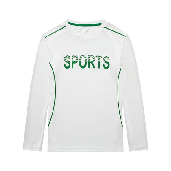 Lopecy-Sta Children's Long Sleeved Shirts Christmas Gift Boys Long Sleeved Shirt Boys Basketball Football Sports Shirt Children's Base Shirt
