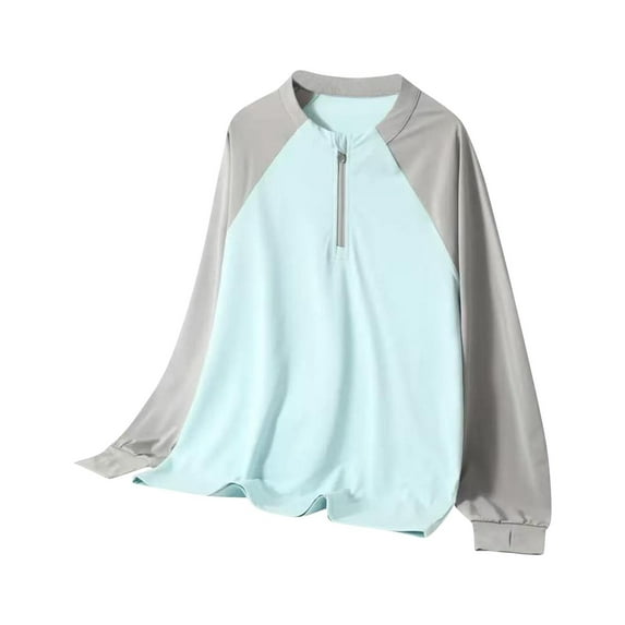 Lopecy-Sta Children's Long Sleeved Shirts for 3-15 Years Children's Solid Color Crew Neck Long Sleeved Sports T-Shirt Breathable Comfortable Top for Kids