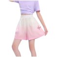 thumbnail image 1 of Lopecy-Sta Childrens Shorts Casual Summer Outfits Casual High Elastic Waist Drawstring Wide Leg Flowy Culottes Shorts Short Trousers, 1 of 3
