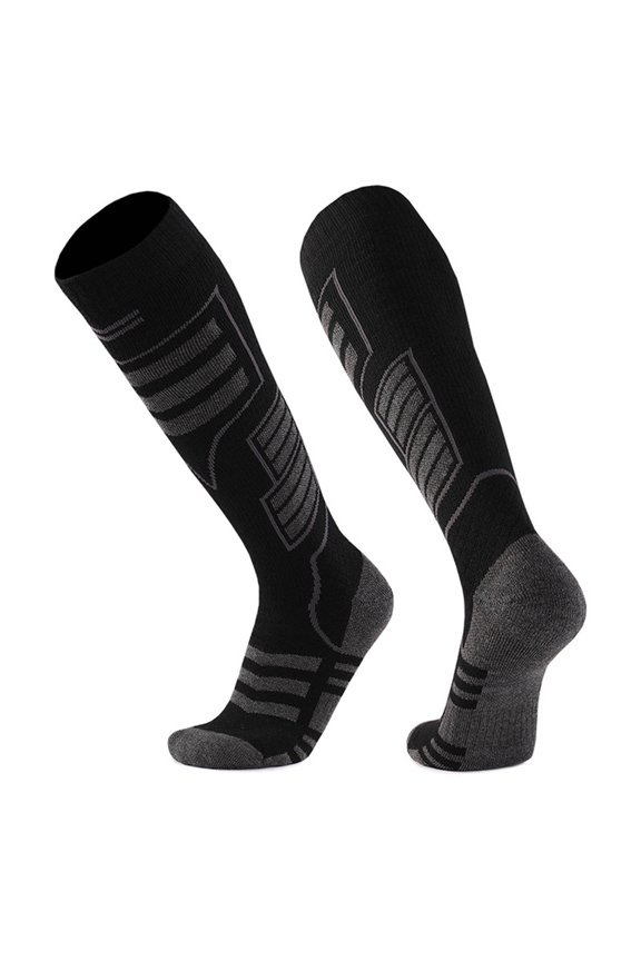 Compression Socks for Women Knee High Skiing Socks Winter Mid Tube Socks Warm Snowboard Thermal Socks