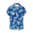 thumbnail image 1 of Jamicy Cooling Shirts for Men Gift for Husband Men's Hawaiian Shirts Short Sleeve Casual Floral Button Down Tropical Shirt Summer Holiday Beach Aloha Hawaii Shirt, 1 of 4