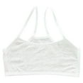 thumbnail image 1 of Jamicy Cotton Seamless Underwear for Girls for 7-9 Years Young Girls Solid Color Soft Comfortable Girls' Lined Training Bra Cotton Cami Adjustable Straps, 1 of 3