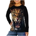 thumbnail image 1 of Jamicy Crew Neck Sweatshirts for Kids Boys' Soft T-Shirt Long Sleeve Shirts Casual Crewneck Top Pullover Tees Top Fall Clothes, 1 of 6