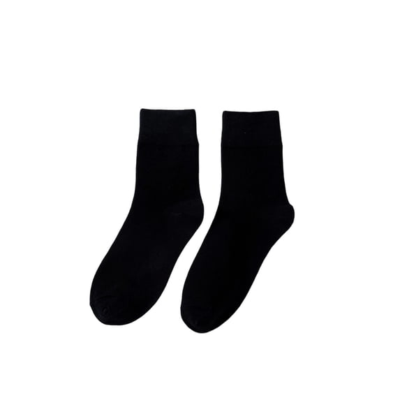 Jamicy Crew Socks for Women Gifts for Women Men Soft Solid Color Crew Socks Aesthetic Soft Lightweight Ankle Dress Socks