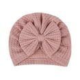 thumbnail image 1 of Jamicy Cute Baby Hats Newborn Girl Hospital Hat Cotton Toddler Big Hair Bow Infant Toddler Kid Headwrap, 1 of 3