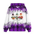 thumbnail image 1 of Jamicy Graphic Hoodies for Girls Christmas Gifts Christmas Sweatshirts for Kids Merry Gnomes Santa Pullover Sweatshirts Long Sleeve Tree Graphics Tees Holiday, 1 of 3