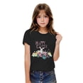 thumbnail image 1 of Jamicy Graphic Tees for Girls Children's Wear Toddler Kids Boys Girls Cotton Easter Day T-Shirt Fashion Cute Round Neck Print Tee Short Sleeve Top, 1 of 4