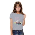thumbnail image 1 of Jamicy Graphic Tees for Girls Children's Wear Toddler Kids Boys Girls Cotton Easter Day T-Shirt Fashion Cute Round Neck Print Tee Short Sleeve Top, 1 of 4