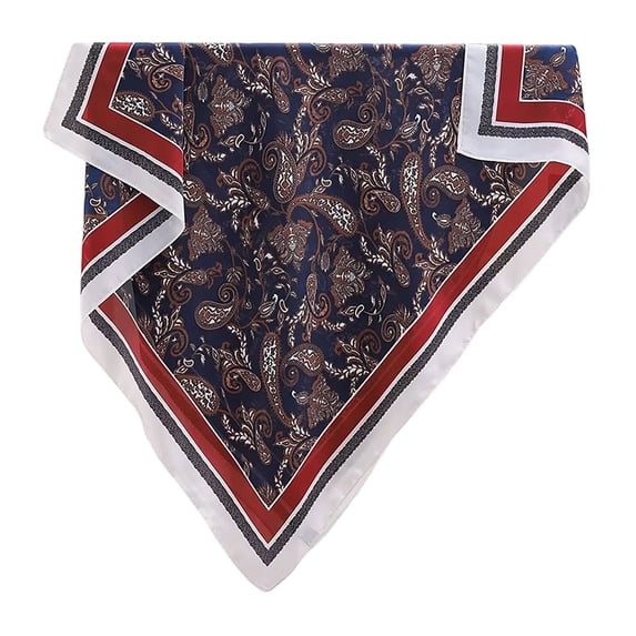 Jamicy Head Scarf for Women Vintage Lightweight Satin Hair Scarves Silk Chiffon Scarf Headscarf for Women Fashion Scarves