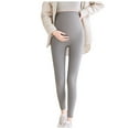 thumbnail image 1 of Jamicy Maternity Pants for Sports Maternity Belly Support Pants Skinny Leggings Maternity Yoga Pants, 1 of 3