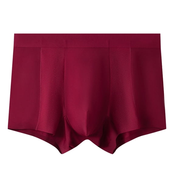 Lopecy-Sta Men Boxer Briefs Gift for Men Mens Underwear Boxer Briefs Underwear for Men Cooling Boxer Briefs Breathable Elastic Home Mens Underpants