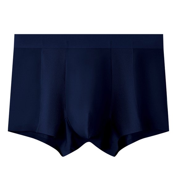 Lopecy-Sta Men Boxer Briefs Gift for Men Mens Underwear Boxer Briefs Underwear for Men Cooling Boxer Briefs Breathable Elastic Home Mens Underpants