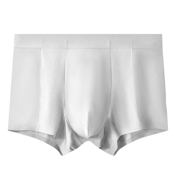 Lopecy-Sta Men Boxer Briefs Gift for Men Mens Underwear Boxer Briefs Underwear for Men Cooling Boxer Briefs Breathable Elastic Home Mens Underpants