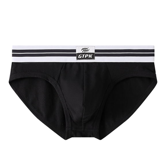 Jamicy Men's Briefs Men's Ultra Super Soft Brief Fly with Built-In Pouch Support Moisture Wicking Comfort Sleep Trunks for Daily Basic