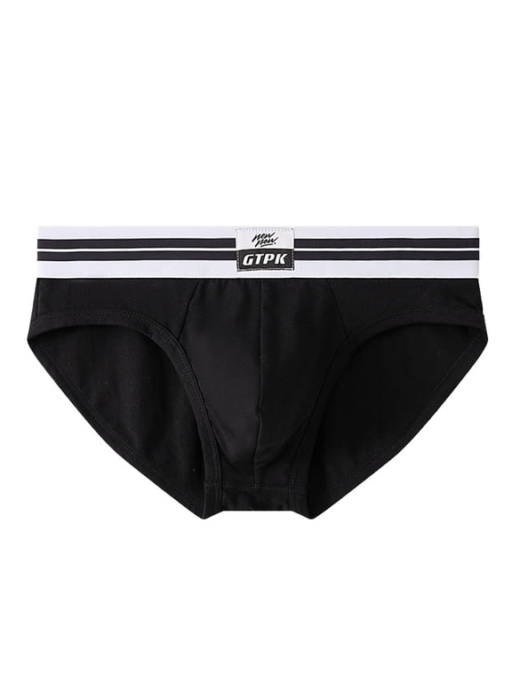 Men's Briefs Men's Ultra Super Soft Brief Fly with Built-In Pouch Support Moisture Wicking Comfort Sleep Trunks for Daily Basic