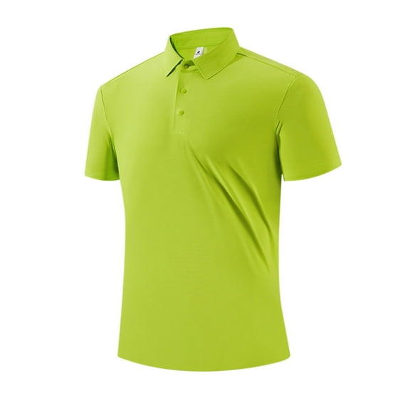 Jamicy Men's Top Gift for Men Men's Quick-Dry Active Polo Shirts Short Sleeve Performance for Golf Tennis Daily Casual Collared T-Shirt