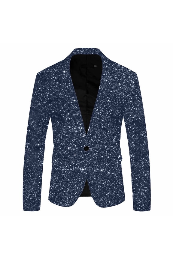 Mens Suit Jacket Valentine's Day Presents Mens Stylish Dinner Tux Blazer Slim Fit Suit Jacket Sport Coat