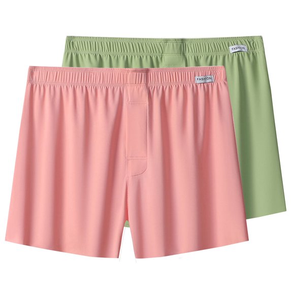 Lopecy-Sta Pajama Shorts for Men Summer Home Wear 2pc Fashion Solid Color Lounge Shorts Breathable Soft Lightweight Simple Active Shorts Sleep Bottoms