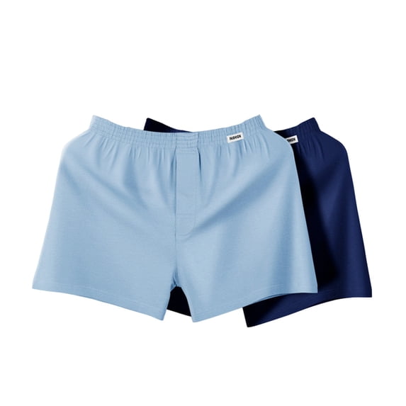 Jamicy Pajama Shorts for Men Summer Home Wear Mens 2pc Lounge Shorts Pajama Lightweight Cotton Sleep Bottoms with Pockets