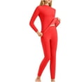 thumbnail image 1 of Jamicy Pajamas Set for Women Clearance Sales Long Underwear Mulberry Silk Long Silk Thermal Underwear Sets Cold Weather Base Layer, 1 of 7