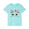 thumbnail image 1 of Jamicy Pool Shirts for Girls Gift for Kids Girl's Graphic Tees Short Sleeve Crewneck T Shirts Casual Summer Tops Cute Preppy Clothes, 1 of 4