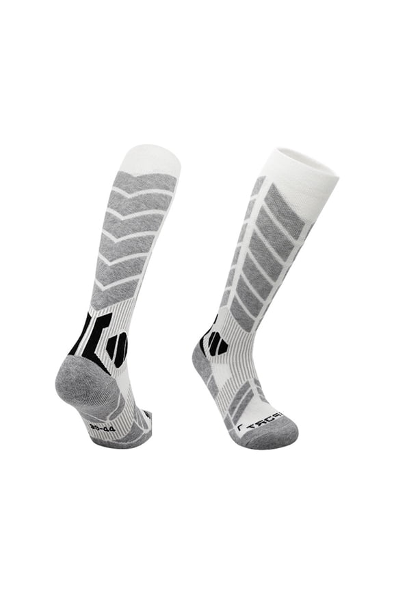 Ski Socks for Womens Mens, Thermal Winter Warm Knee High Socks for Skiing Snowboarding Keep Warm Socks