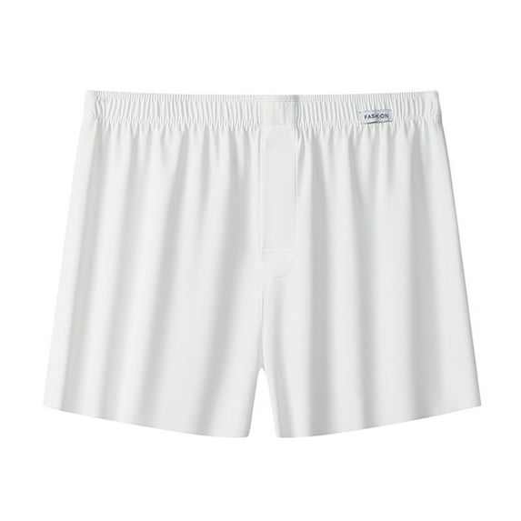 Lopecy-Sta Sleep Shorts for Men Father's Day Gift Fashion Solid Color Lounge Shorts Breathable Soft Lightweight Simple Active Shorts Sleep Bottoms