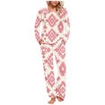 thumbnail image 1 of Jamicy Sleepwear for Teen Girls Drawstring Pajamas for Women Set 2 Piece Long Sleeve Pajama Sets Comfy Loungewear Pjs Trendy Cozy Sleepwear, 1 of 6