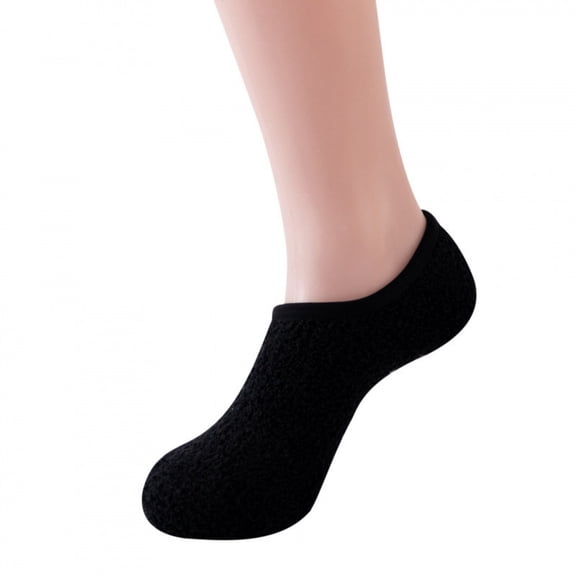 Jamicy Socks for Women Ankle Slipper Socks with Grips for Women Warm Winter Fluffy Fuzzy Non Slip Low Cut Socks for Hospital Home Gifts
