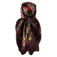thumbnail image 1 of Jamicy Square Head Scarf for Women Vintage Lightweight Satin Headscarf Square Neck Scarf Head Hair Wraps Handkerchief for Women Girls, 1 of 5
