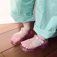 thumbnail image 1 of Jamicy Toddler Girls Jelly Sandals Open Toe Water Beach Summer Shoes Soft Rubber Sole Mary Jane Dress Shoes Princess Flat Shoes, 1 of 9