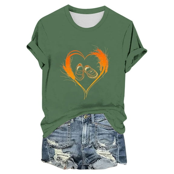 Jamicy Tops for Women Anti Bullying Shirts Womens Graphic T-Shirt Cute Graphic Tees Fashion Letter Shirt Teacher Casual Tops