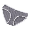 thumbnail image 1 of Jamicy Underwear for Women Bow Thongs Mid Waist Panties V-Shape Design Floral Lace Lightweight Comfort Underwear Breathable Panties, 1 of 5