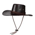 thumbnail image 1 of Jamicy Unisex Cowboy Hats Vintage Sun Hat Large Brim Western Cowboy Hat for Men Women Travel And Outdoor Activities, 1 of 3