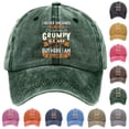 thumbnail image 1 of Jamicy Unisex Sunhat Printed Baseball Cap Washed Distressed Baseball Cap Soft Washed Hats Adjustable Cotton Cap, 1 of 3