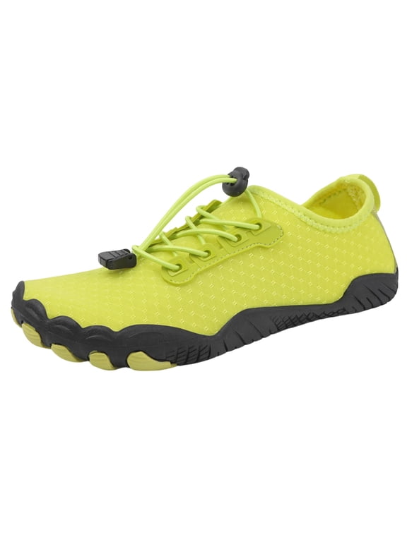 Water Shoes for Women Quick Dry Five Toe Fitness Diving Shoes for Beach Vacation Swim Hiking Pool Outdoor Sports Wide Toe Box with Non-Slip Rubber Sole