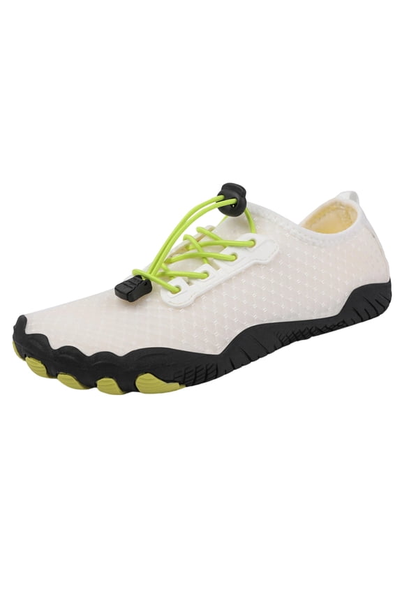 Water Shoes for Women Quick Dry Five Toe Fitness Diving Shoes for Beach Vacation Swim Hiking Pool Outdoor Sports Wide Toe Box with Non-Slip Rubber Sole