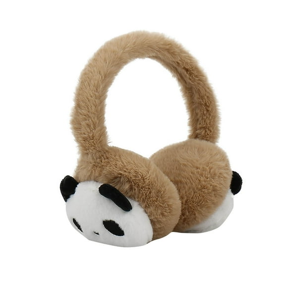 Jamicy Winter Earmuffs for Kids for 4-15 Years Kids Kid Plush Ear Muffs Cute Warm Windproof Cold Weather Ear Warmer for Boys Girls Baby