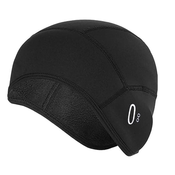 Jamicy Winter Skull Cap for Men Women Windproof Beanies Cycling Hat Under Helmet Liner Thermal Outdoor Warm Fleece-Lined Beanie Hat