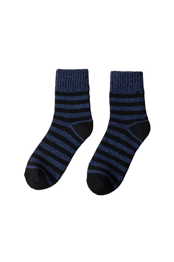Women's Socks Cold Weather Fleece Mid-Calf Socks Thick Winter Thermal Boot Crew Socks Winter Socks for Women