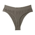 thumbnail image 1 of Lopecy-Sta Women's Underpants Gift for Women Seamless Women Underwear Thongs High Waisted No Show Ladies Panties Breathable Comfortable Underwear Lightweight Compression, 1 of 2