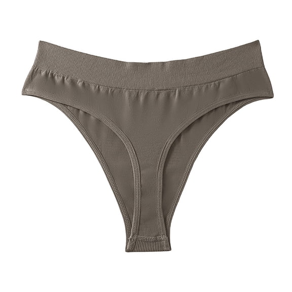 Lopecy-Sta Women's Underpants Gift for Women Seamless Women Underwear Thongs High Waisted No Show Ladies Panties Breathable Comfortable Underwear Lightweight Compression