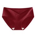 thumbnail image 1 of Jamicy Women's Underwear Cotton Stretch Underwear Briefs Valentine's Day Gift Soft Breathable High Waisted Full Coverage Ladies Panties, 1 of 5