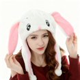 thumbnail image 1 of Jamicy Women's Winter Warm Hats Animal Hats One Size Cap with Fleece Lining Cold Weather Hat Outdoor Cycling Cap for Women, 1 of 2