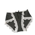 thumbnail image 1 of Jamicy Womens Lace Panties Valentine's Day Comfortable High Waist Underwear Cute Cotton Briefs No Show Panties, 1 of 2