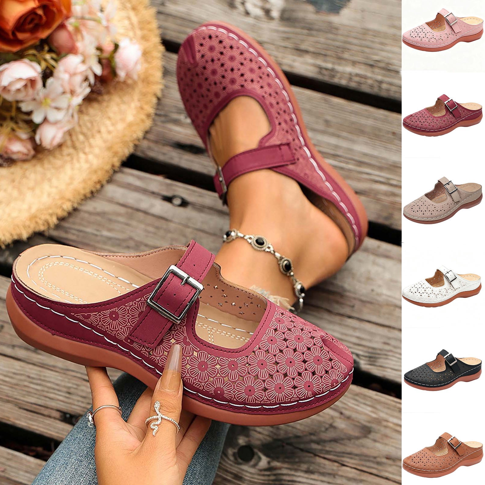cute dress shoes for work Tawop Shoes Women Womens Dress Shoes Work Shoes Flats Mesh Casual Fall Black 7.5