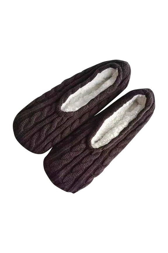 Womens Socks Clearance Slipper Socks for Women Indoor Fuzzy Cozy Warm Soft Fluffy Sherpa Socks Non Slip Bottom Furry House Slippers Shoes